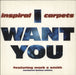 Inspiral Carpets I Want You - Numbered UK 7" vinyl single (7 inch record / 45) DUNG24