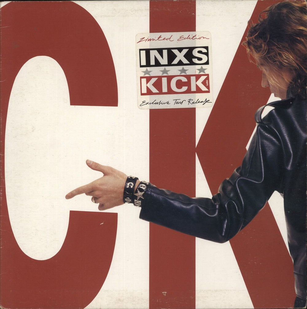 Inxs Kick - Exclusive Tour Release Australian vinyl LP album (LP record) 255080.1