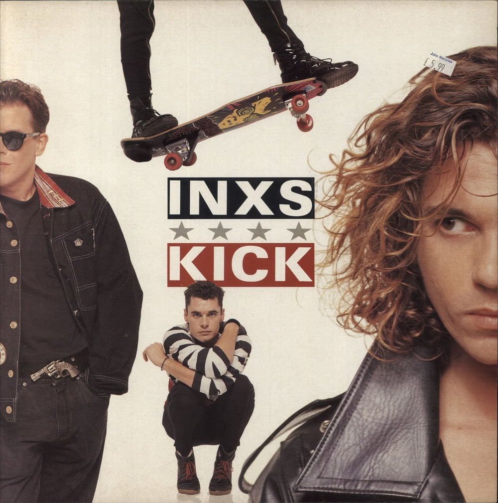Inxs Kick UK vinyl LP album (LP record) MERH114