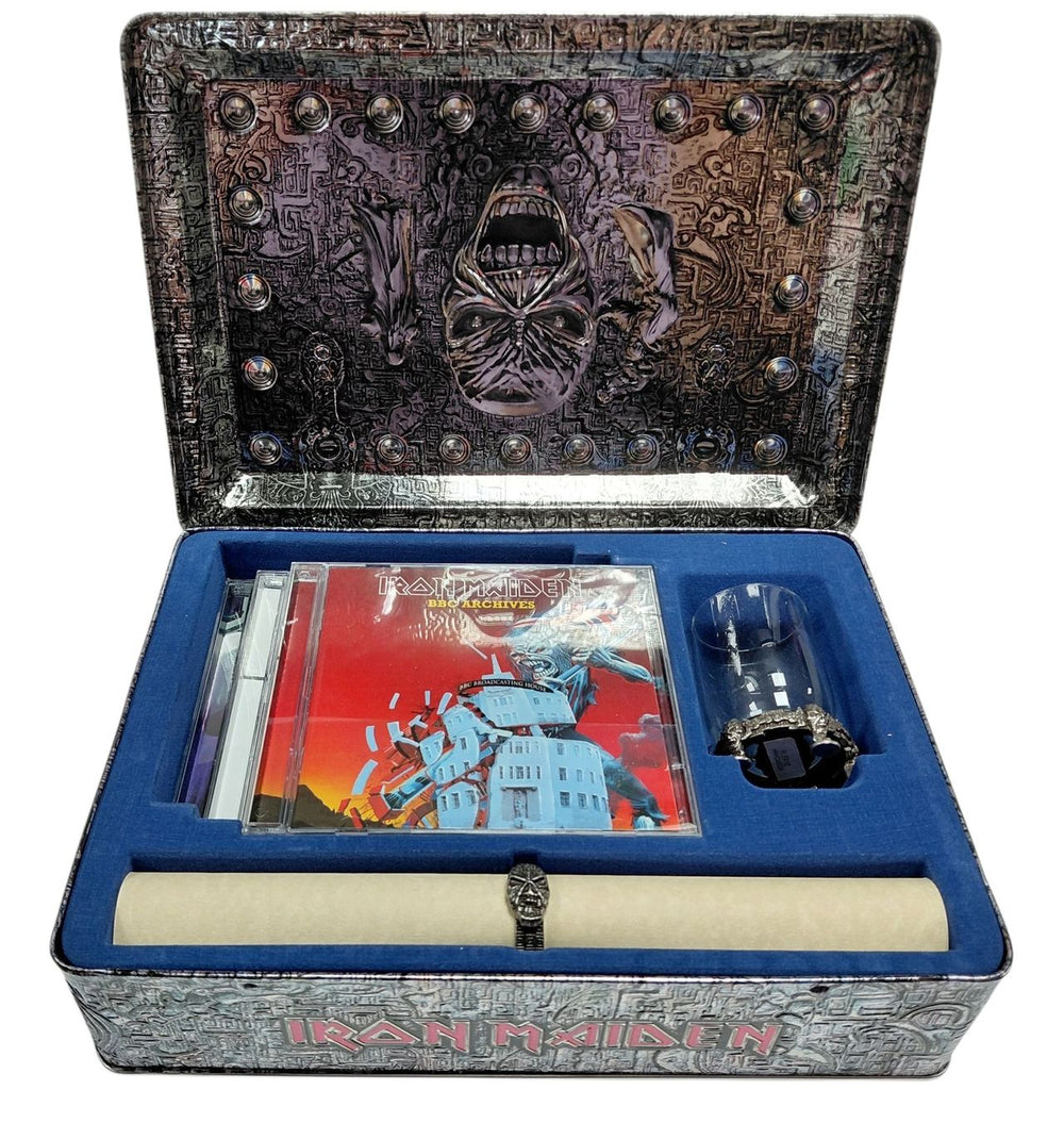 Iron Maiden Eddie's Archive - 1st issue + Box & Sticker UK CD Album Box Set 2002