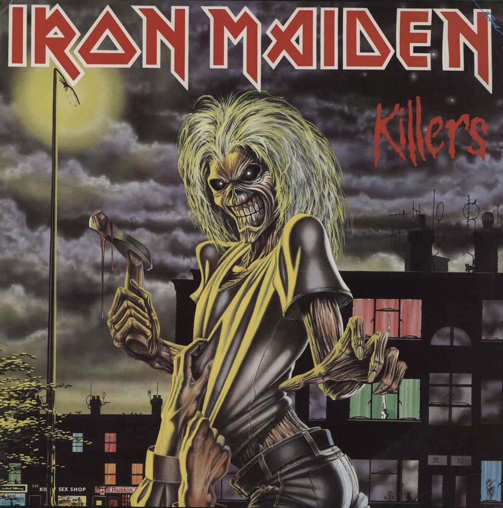 Iron Maiden Killers - Red Vinyl Czech vinyl LP album (LP record) 210110-1311