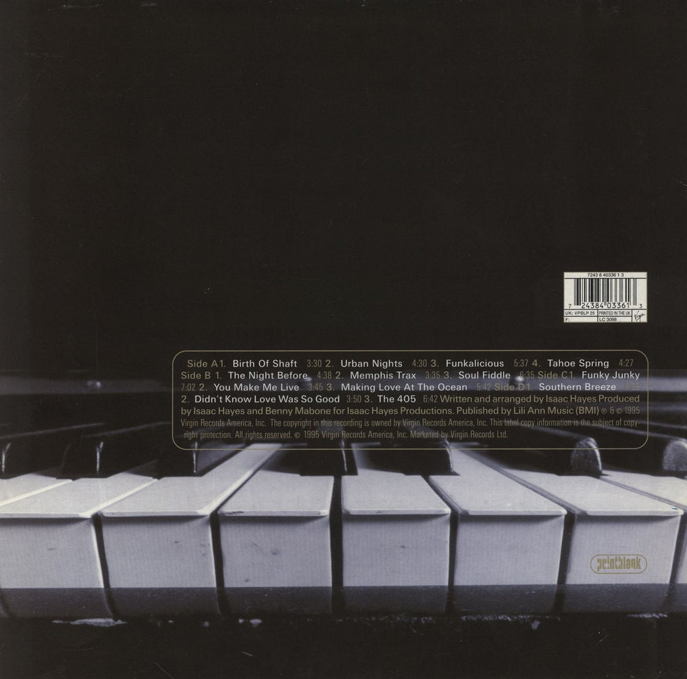 Isaac Hayes Raw and Refined UK 2-LP vinyl record set (Double LP Album) 029667913317