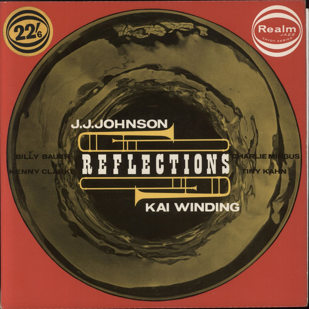 J.J. Johnson & Kai Winding Reflections UK vinyl LP album (LP record) RM167