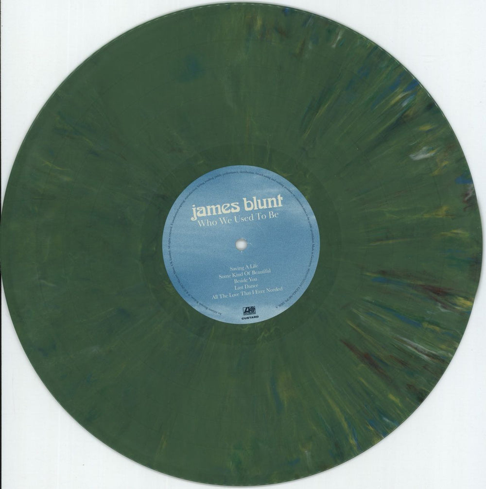 James Blunt Who We Used To Be - Assai Records - Autographed Obi - Recycled Vinyl UK vinyl LP album (LP record) BU1LPWH879576