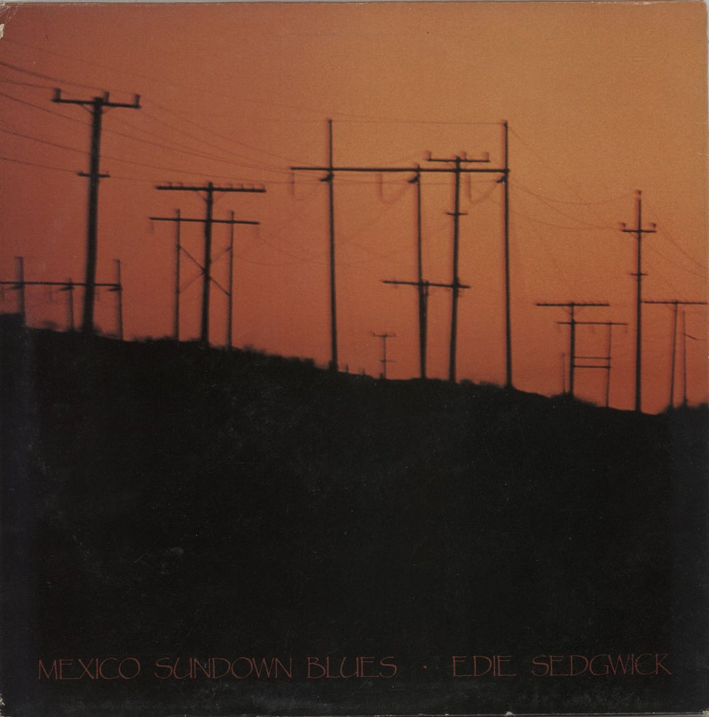 James Rays Gangwar/Performance Mexico Sundown Blues UK 12" vinyl single (12 inch record / Maxi-single)