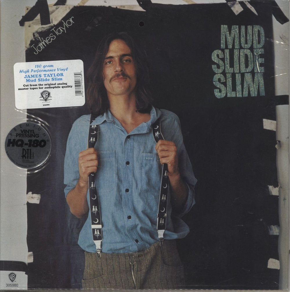 James Taylor Mud Slide Slim - 180gm US vinyl LP album (LP record) 305980