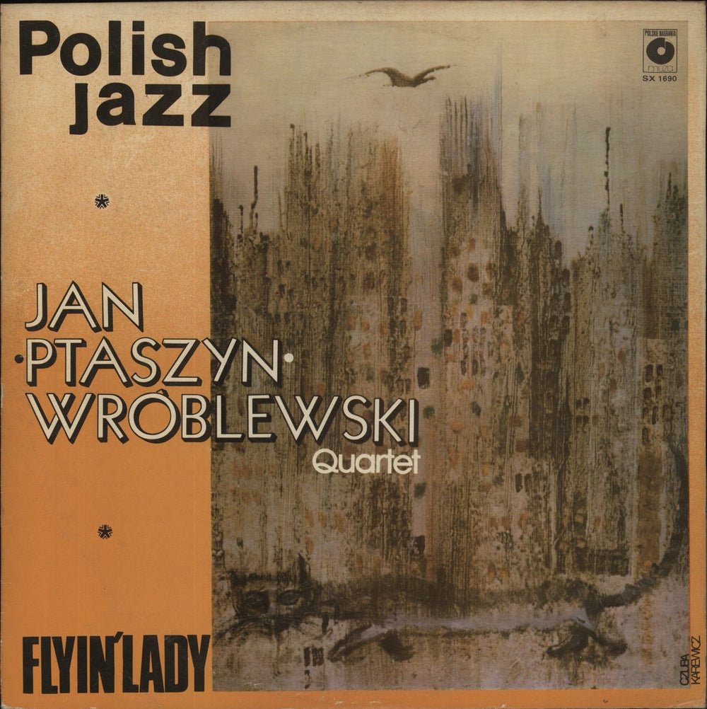 Jan Ptaszyn Wróblewski Flyin' Lady Polish vinyl LP album (LP record) SX1690