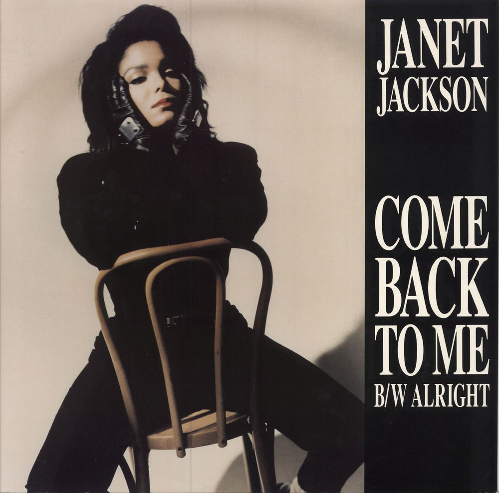 Janet Jackson Come Back To Me UK 12" vinyl single (12 inch record / Maxi-single) USAT681