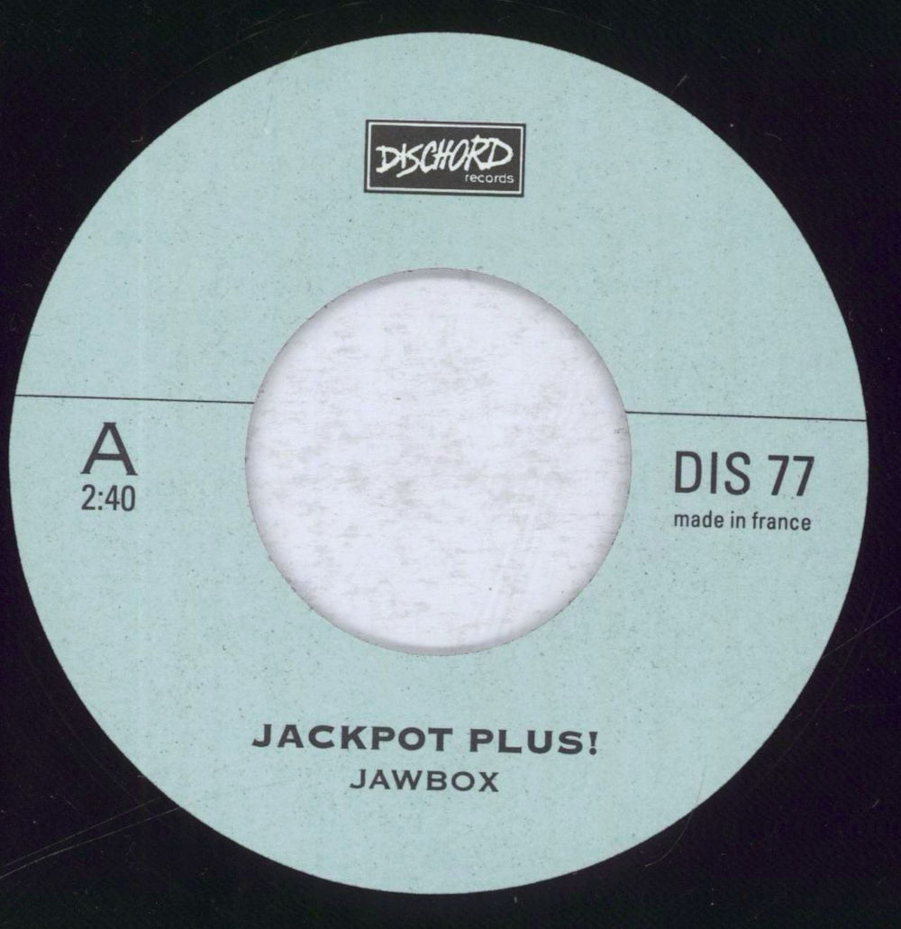 Jawbox Jackpot Plus! / Motorist - Misprinted US 7" vinyl single (7 inch record / 45) JBX07JA833782