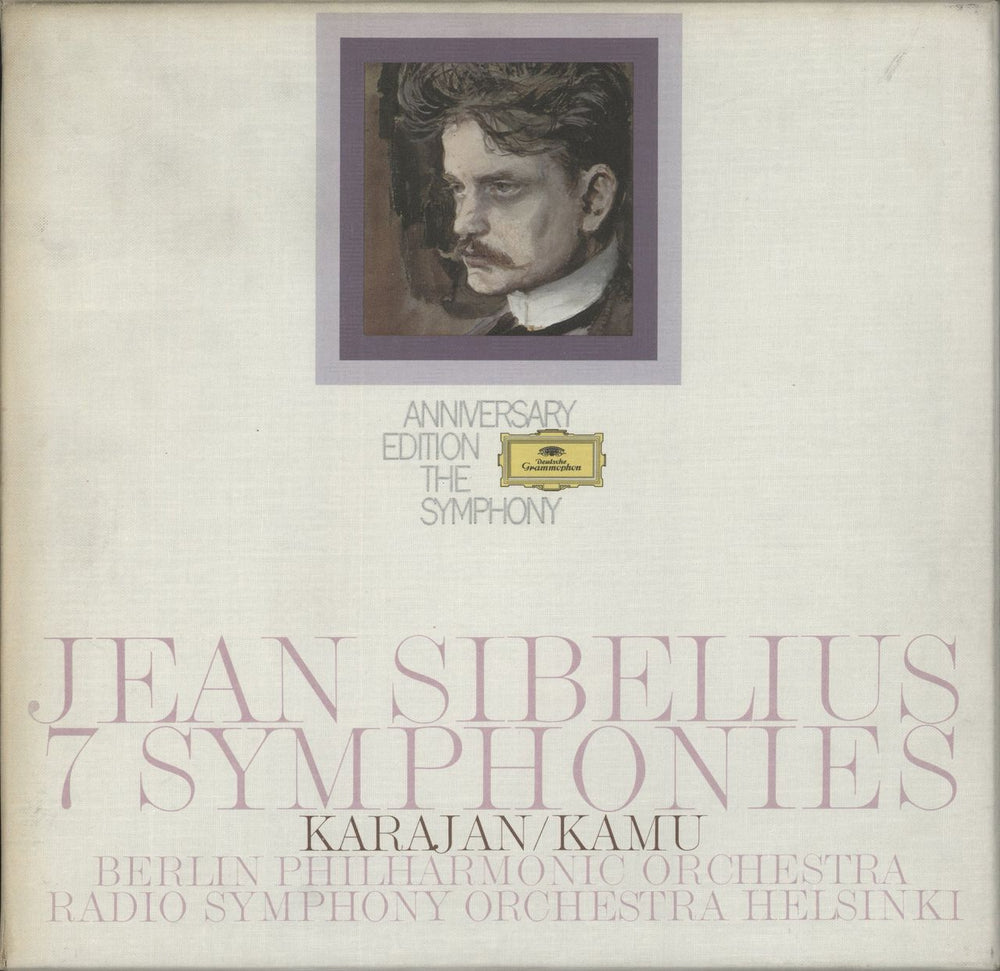 Jean Sibelius 7 Symphonies UK Vinyl Box Set 2720067-10