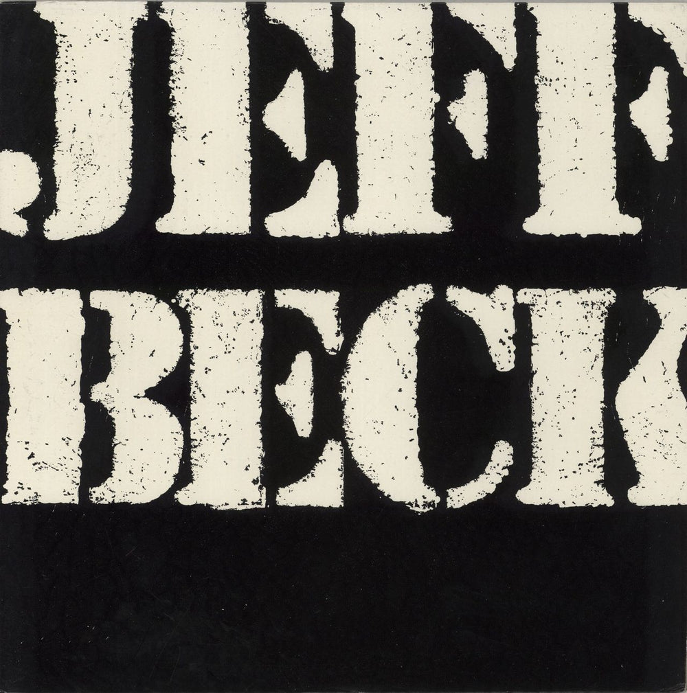 Jeff Beck There & Back Japanese vinyl LP album (LP record) 25.3P-220