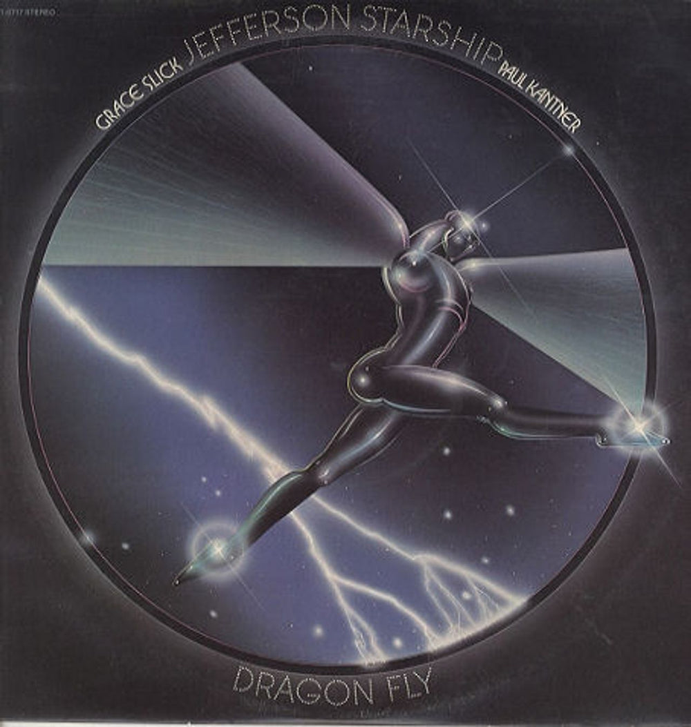 Jefferson Starship Dragon Fly - EX UK vinyl LP album (LP record) BFL1-0717