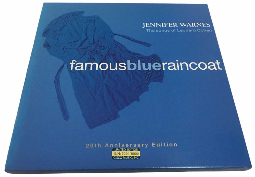 Jennifer Warnes Famous Blue Raincoat: The Songs Of Leonard Cohen US Vinyl Box Set CLP7060-45