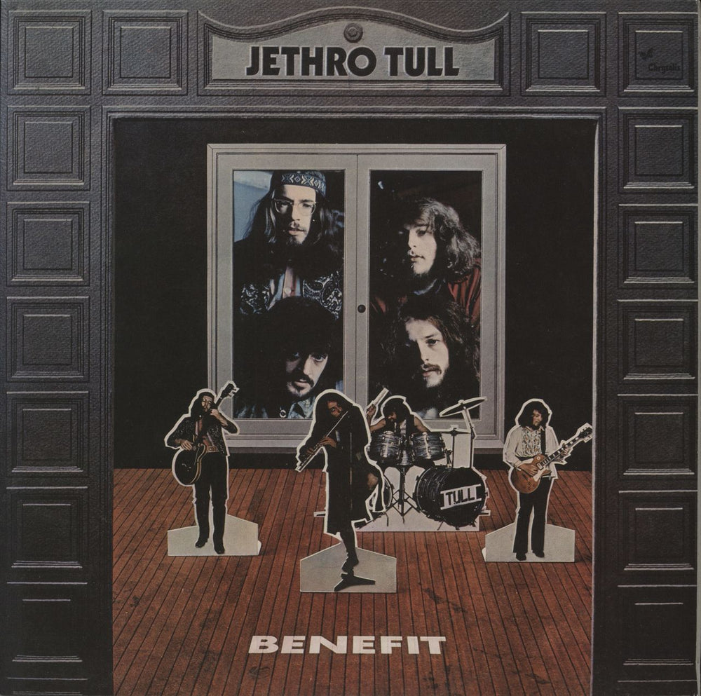 Jethro Tull Benefit UK vinyl LP album (LP record) 825646410194