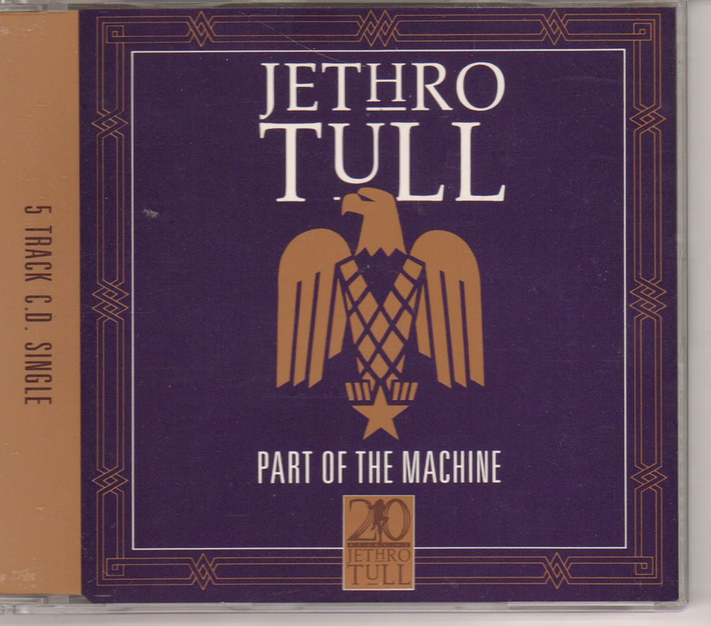 Jethro Tull Part Of The Machine UK CD single (CD5 / 5") TULPCD1