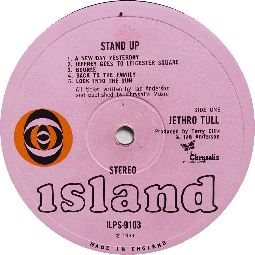 Jethro Tull Stand Up - 1st + Pop-Up - EX UK vinyl LP album (LP record)