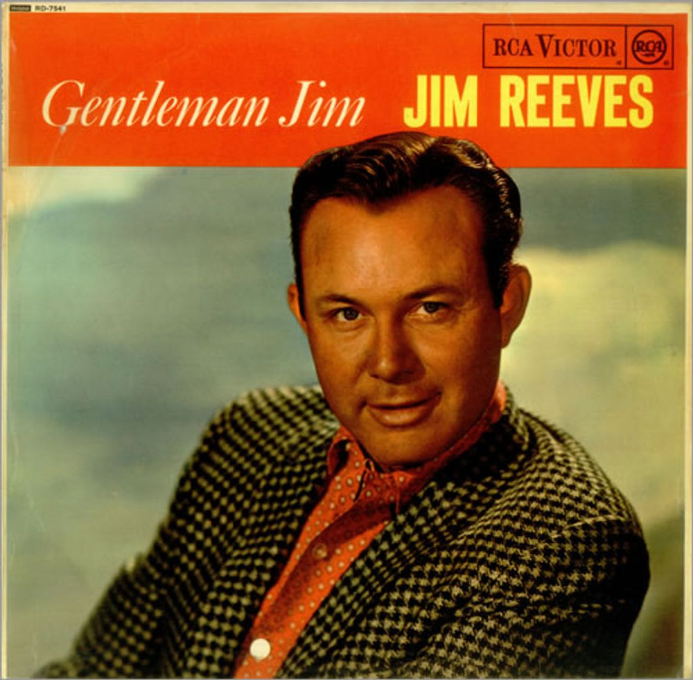 Jim Reeves Gentleman Jim UK vinyl LP album (LP record) RD-7541