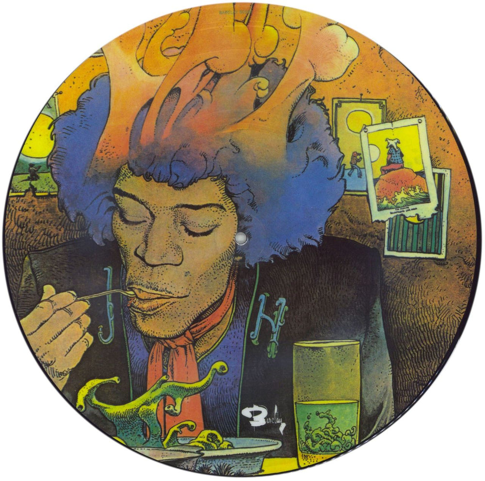 Jimi Hendrix Are You Experienced French picture disc LP (vinyl picture disc album) BARCLAY80581