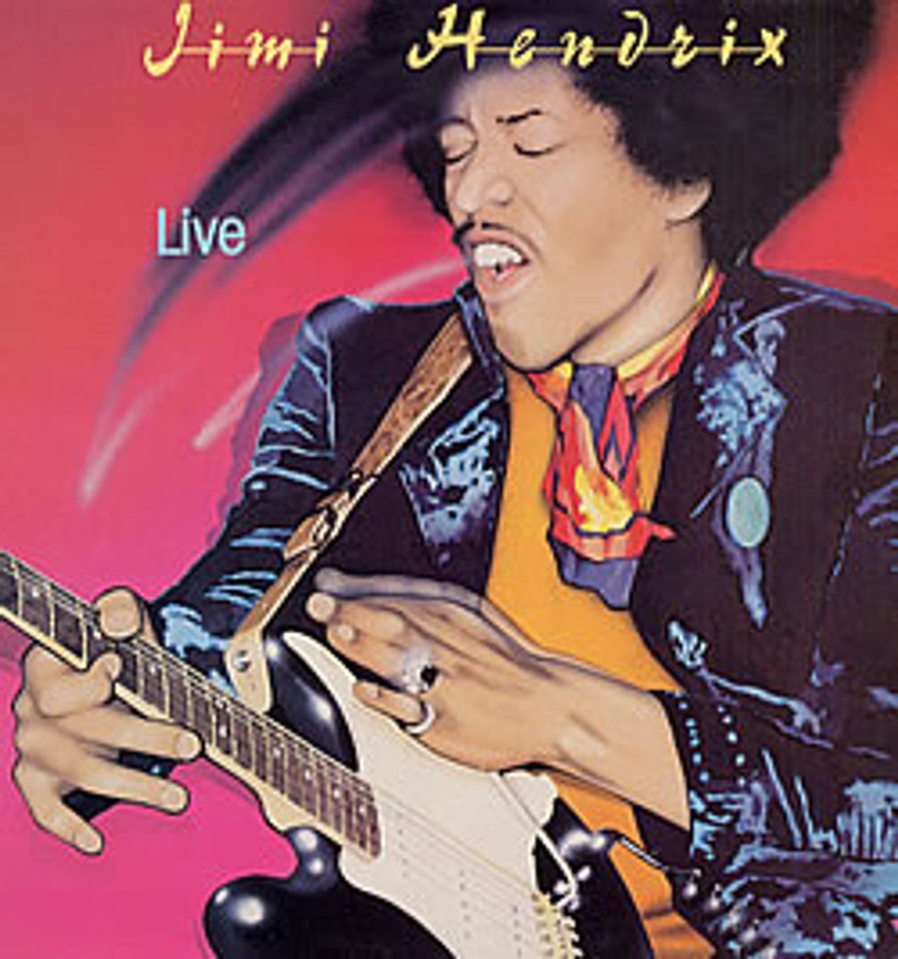 Jimi Hendrix Live Dutch vinyl LP album (LP record) 2302114