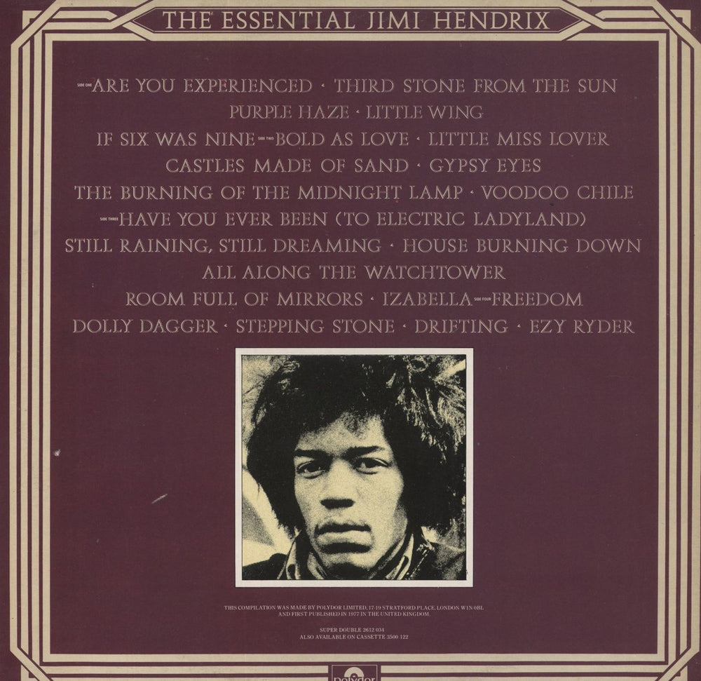 Jimi Hendrix The Essential Jimi Hendrix - Stickered - EX UK 2-LP vinyl record set (Double LP Album)