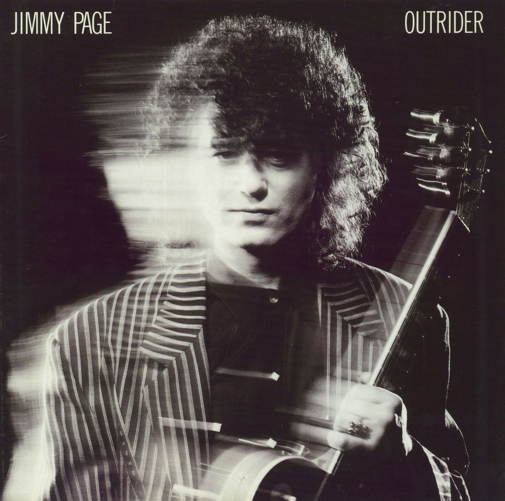 Jimmy Page Outrider UK vinyl LP album (LP record) WX155