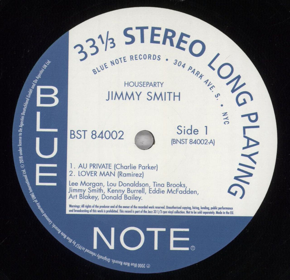 Jimmy Smith (Jazz Organ) House Party - 180gm Vinyl + Booklet US vinyl LP album (LP record) IMYLPHO832416
