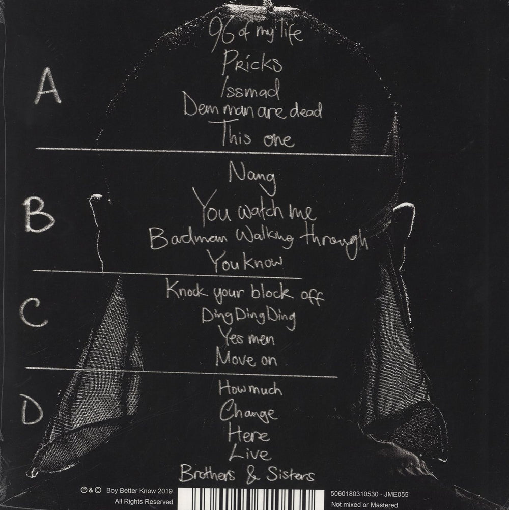 JME Grime MC UK 2-LP vinyl record set (Double LP Album) 5060180310530