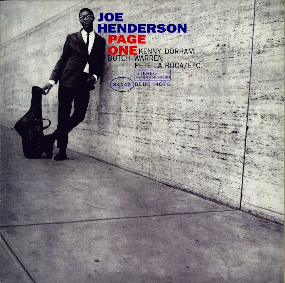 Joe Henderson Page One - 180gm Vinyl + Booklet UK vinyl LP album (LP record) BST-84140