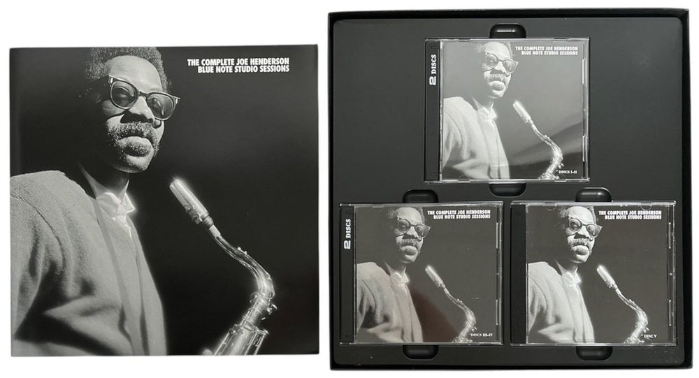 Joe Henderson The Complete Joe Henderson Blue Note Studio Sessions US CD Album Box Set JKXDXTH861213