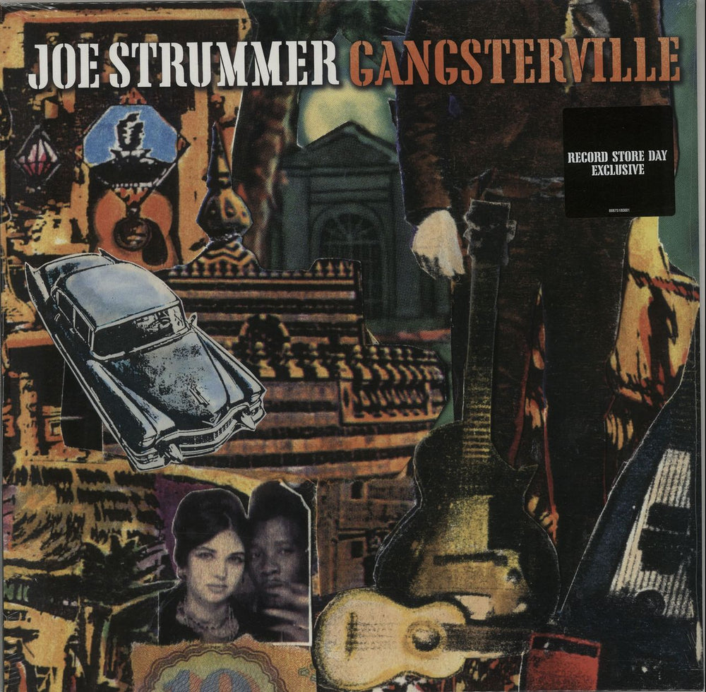 Joe Strummer Gangsterville - RSD16 - Sealed UK 12" vinyl single (12 inch record / Maxi-single) 88875180881