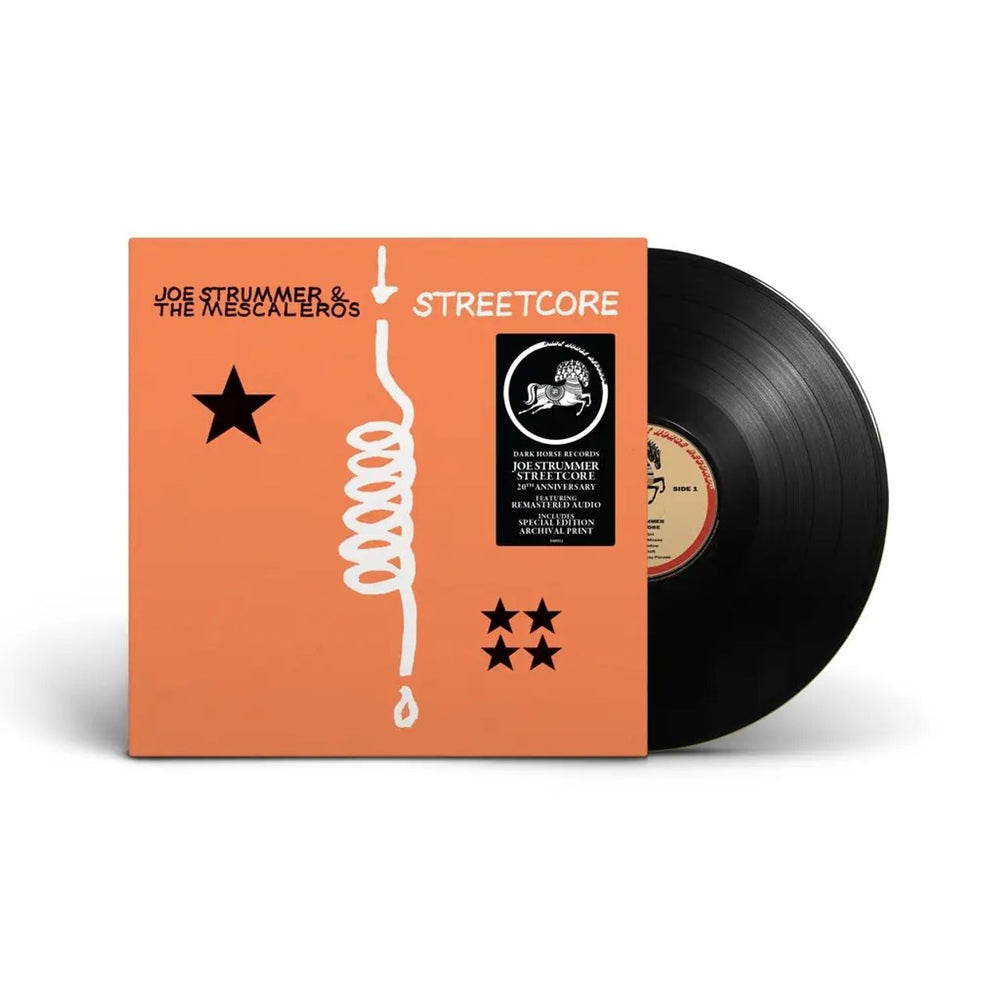 Joe Strummer Streetcore - 20th Anniversary Edition + Archival Print - Sealed UK vinyl LP album (LP record) 4050538926354