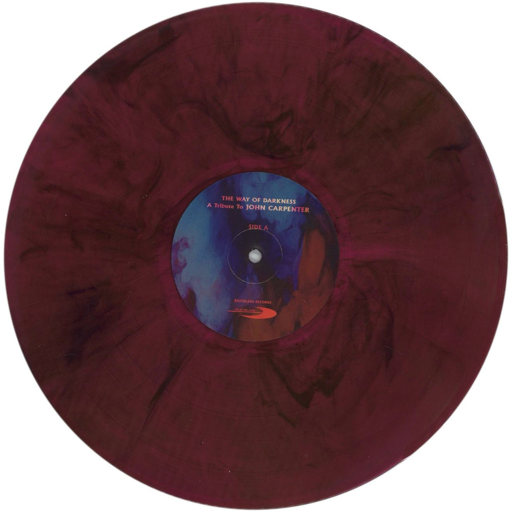 John Carpenter The Way Of Darkness: A Tribute To John Carpenter - Magenta Vinyl Italian vinyl LP album (LP record) JZVLPTH862645