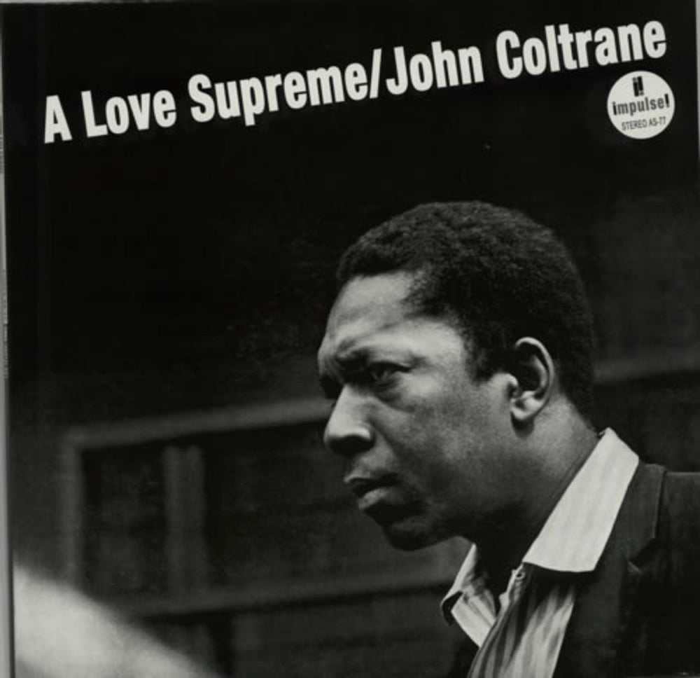 John Coltrane A Love Supreme - 180gm US vinyl LP album (LP record) AS-77