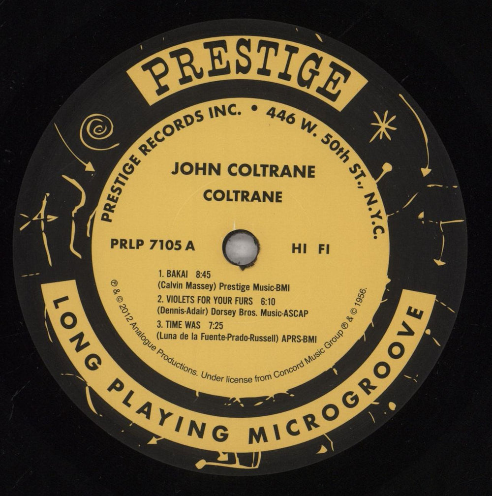 John Coltrane Coltrane - 200gm US vinyl LP album (LP record) JCOLPCO842765