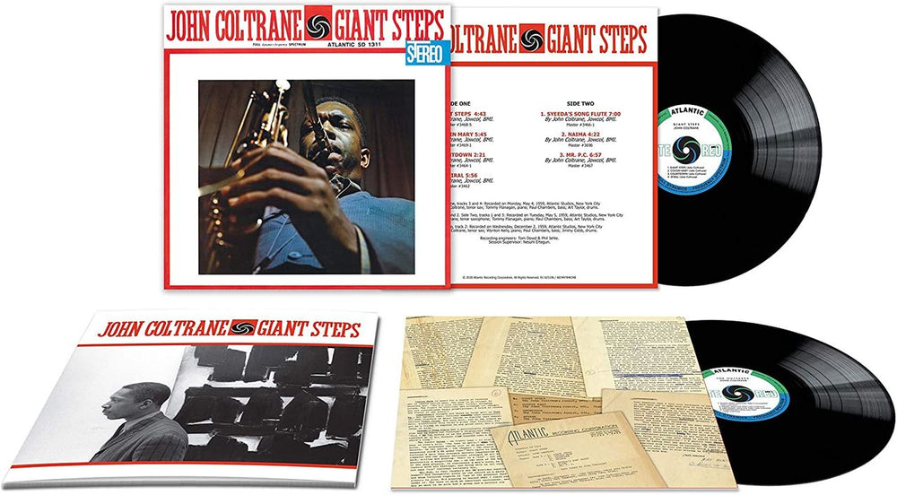 John Coltrane Giant Steps - 60th Anniversary Edition - 180 Gram - Sealed UK 2-LP vinyl record set (Double LP Album) JCO2LGI752762