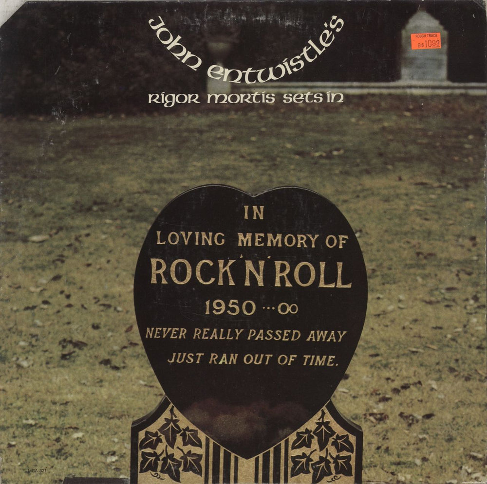 John Entwistle Rigor Mortis Sets In US vinyl LP album (LP record) MCA-321