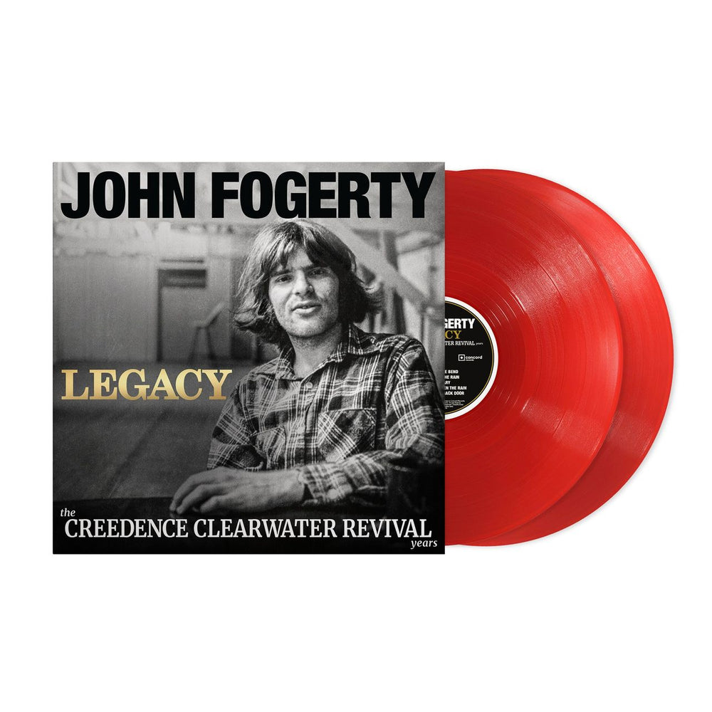 John Fogerty Legacy: The Creedence Clearwater Revival Years - Translucent Ruby Vinyl - Sealed UK 2-LP vinyl record set (Double LP Album) 7271845