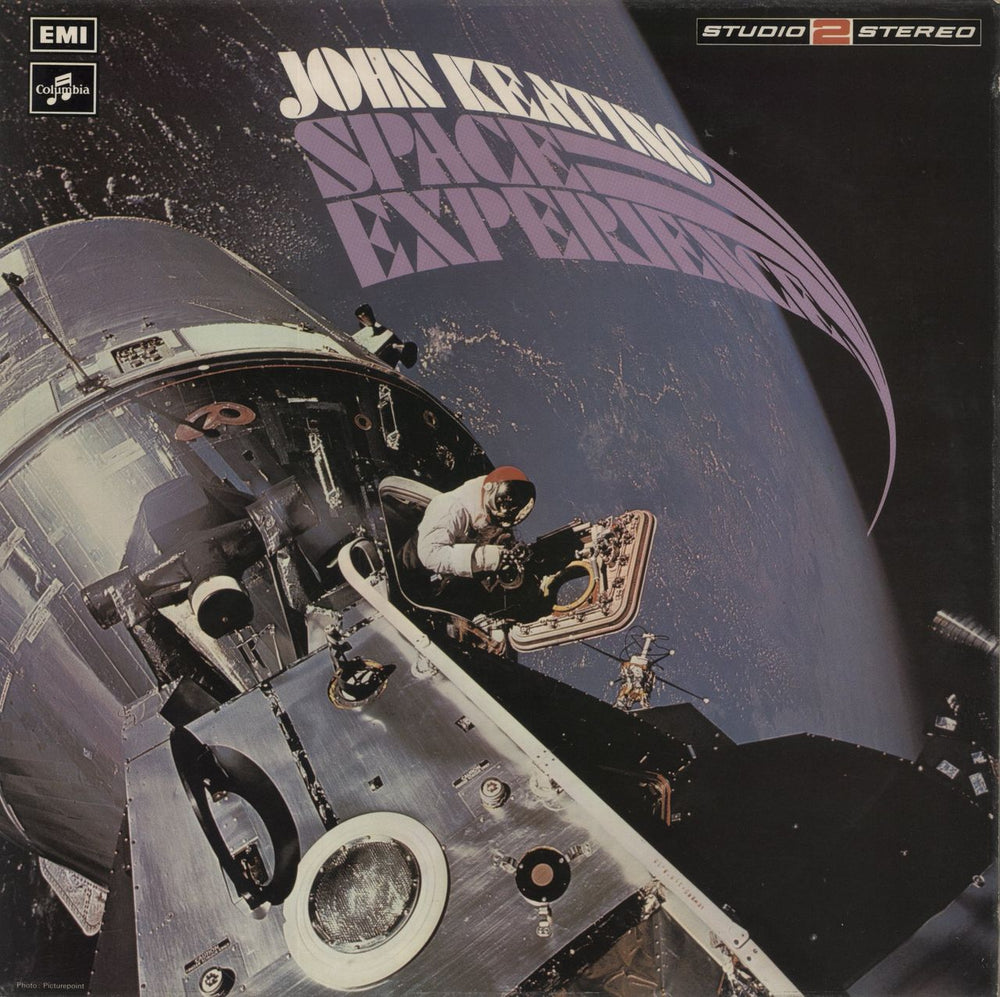 John Keating Space Experience UK vinyl LP album (LP record) TWO393