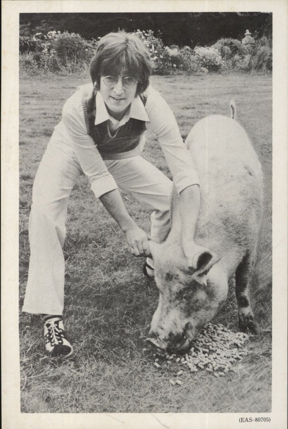 John Lennon Imagine - Complete Japanese vinyl LP album (LP record) EAS-80705