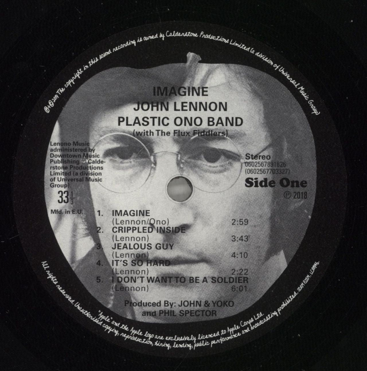 John Lennon Imagine | The Ultimate Mixes UK 2-LP vinyl record set (Double LP Album) LEN2LIM887174
