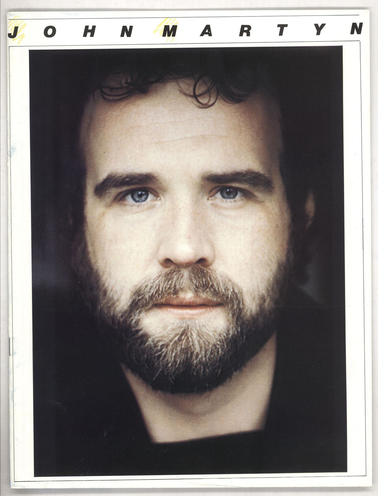 John Martyn '81 Tour UK tour programme TOUR PROGRAMME