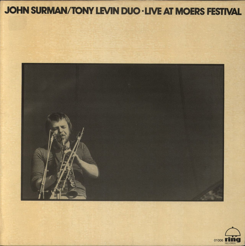 John Surman Live At Moers Festival - EX German vinyl LP album (LP record) RING01006