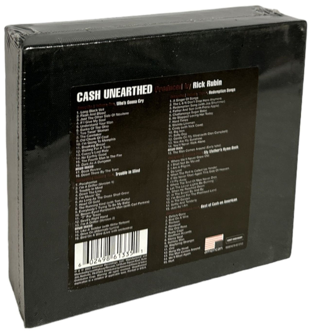 Johnny Cash Unearthed - Sealed US CD Album Box Set