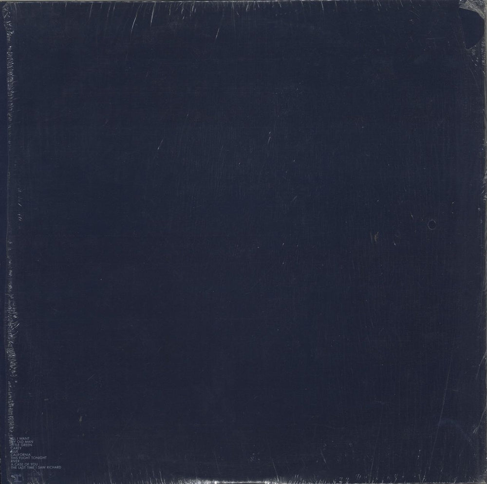 Joni Mitchell Blue - 180g - Shrink US vinyl LP album (LP record) 081227484217