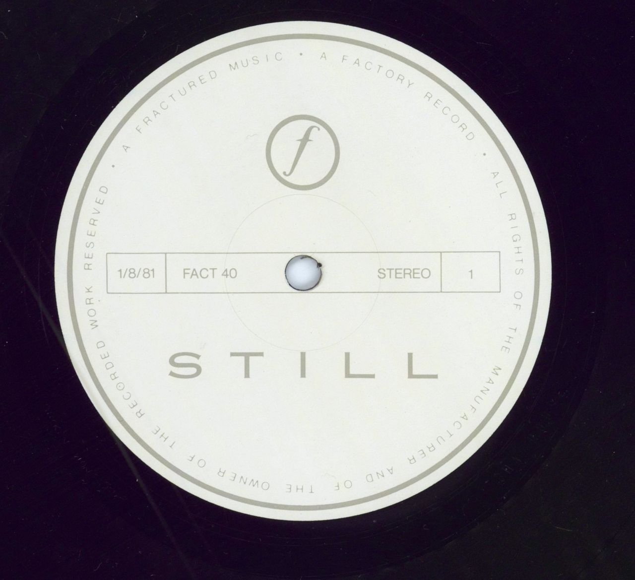 Joy Division Still - 1st - EX UK 2-LP vinyl set — RareVinyl.com