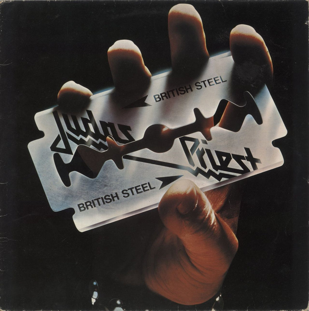 Judas Priest British Steel - VG UK vinyl LP album (LP record) 84160