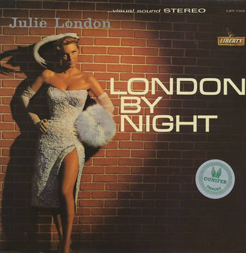 Julie London London By Night French vinyl LP album (LP record) 2C068-54577