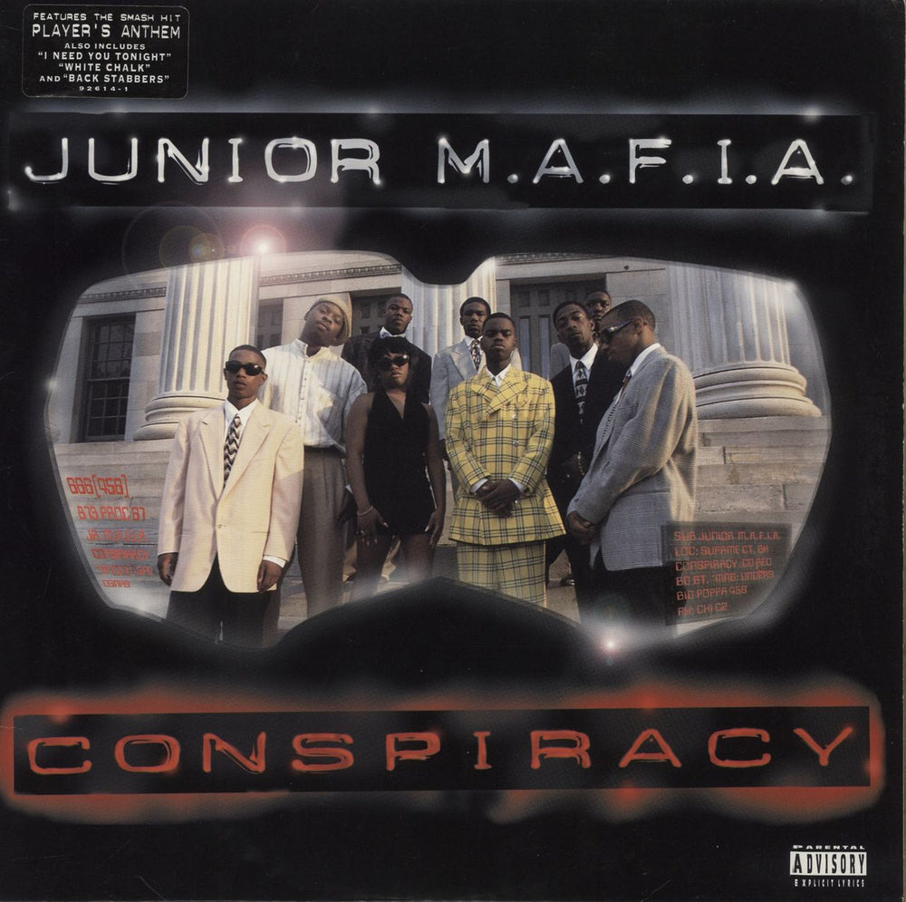 Junior M.A.F.I.A. Conspiracy - 1st US 2-LP vinyl record set (Double LP Album) 92614-1