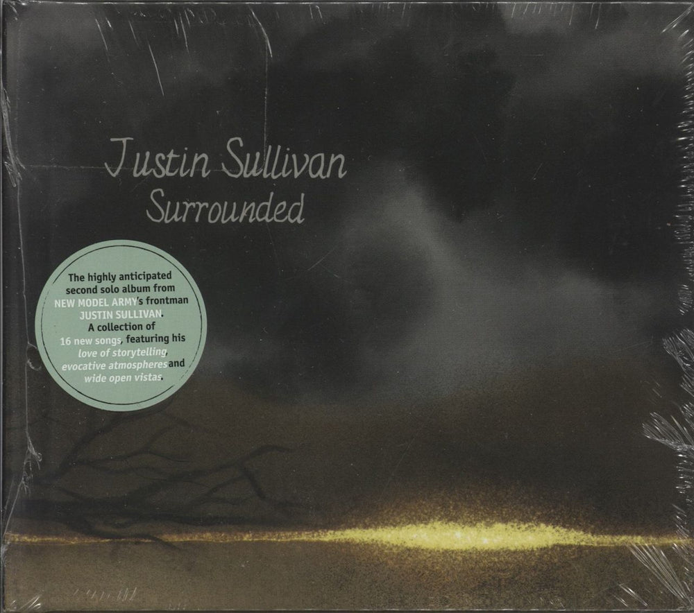 Justin Sullivan Surrounded - Sealed UK CD album (CDLP) 0215699EMU