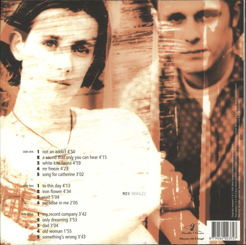 K's Choice Paradise In Me - Solid White Vinyl - Etched UK 2-LP vinyl record set (Double LP Album) 8719262023727